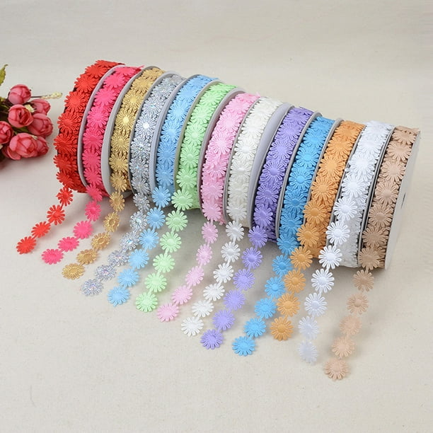 3 Yds Lace Edge Trims Handicrafts Sewing Belt Cuff Ribbon Appliques DIY Craft 3 Yds Lace Edge Trims Handicrafts Sewing Belt Cuff Ribbon Appliques DIY Craft